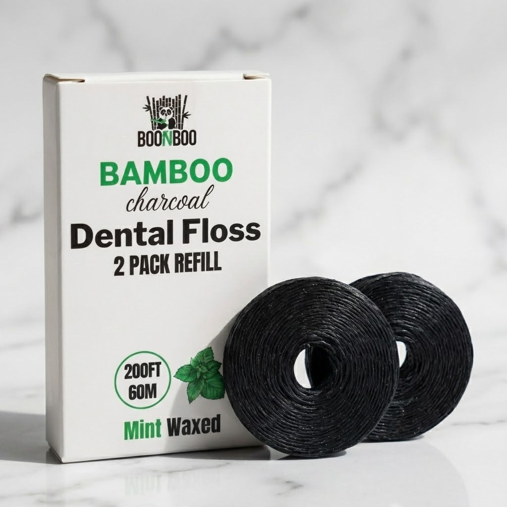 Bamboo Woven Dental Floss Roll Refill – BOONBOO