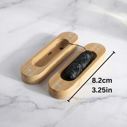 Bamboo Charcoal Dental Floss – Bamboo Holder
