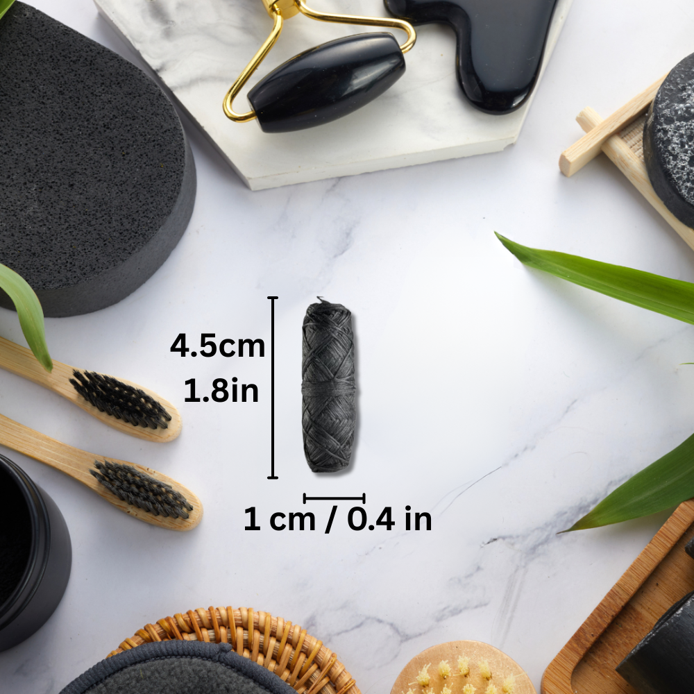 Bamboo Charcoal Dental Floss Refill – 4 Pack