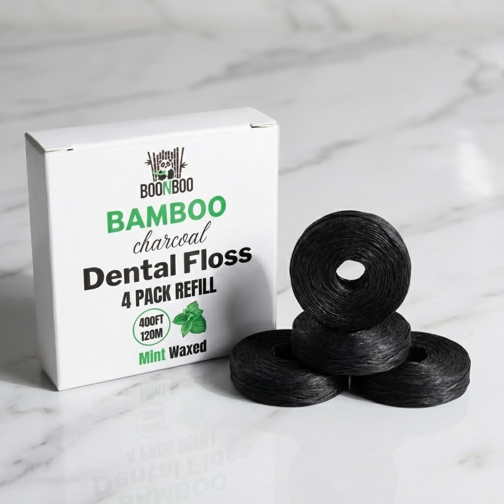 Bamboo Woven Dental Floss Roll Refill