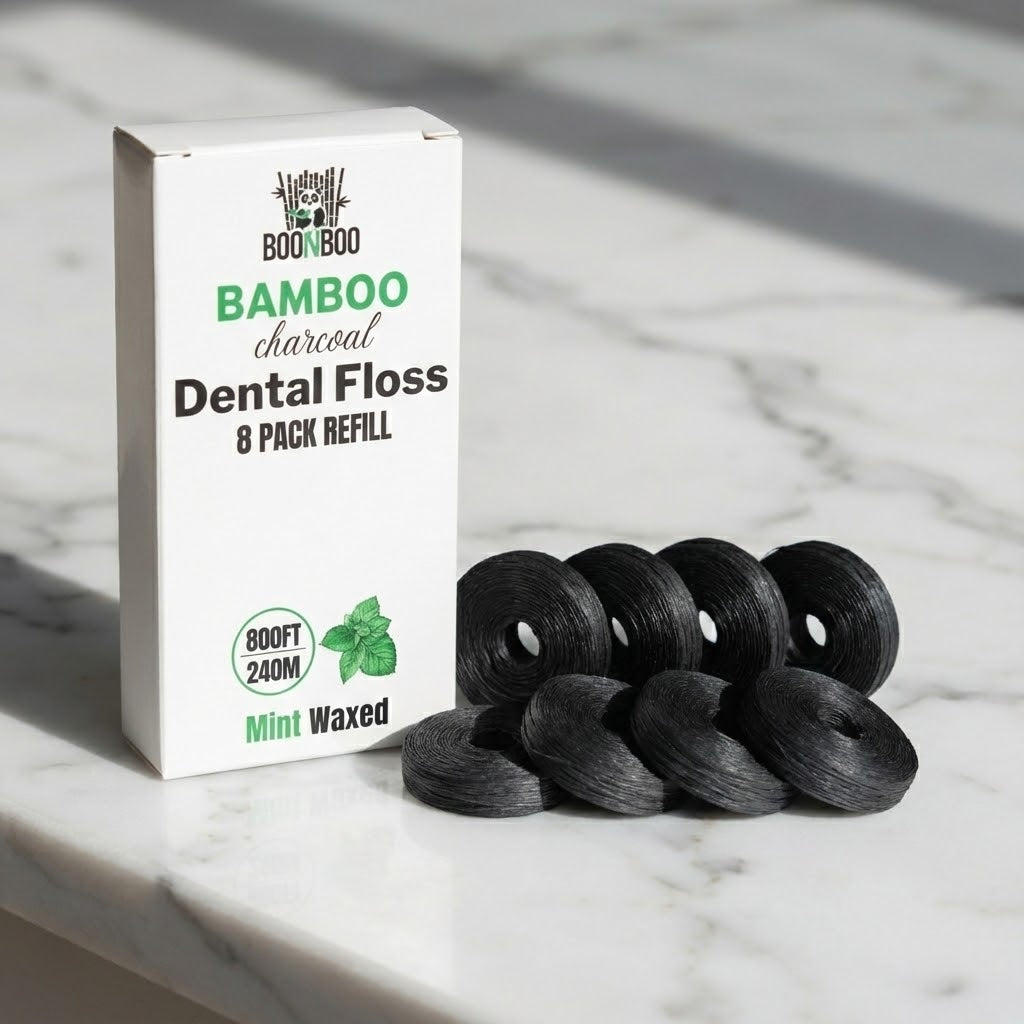 Bamboo Woven Dental Floss Roll Refill