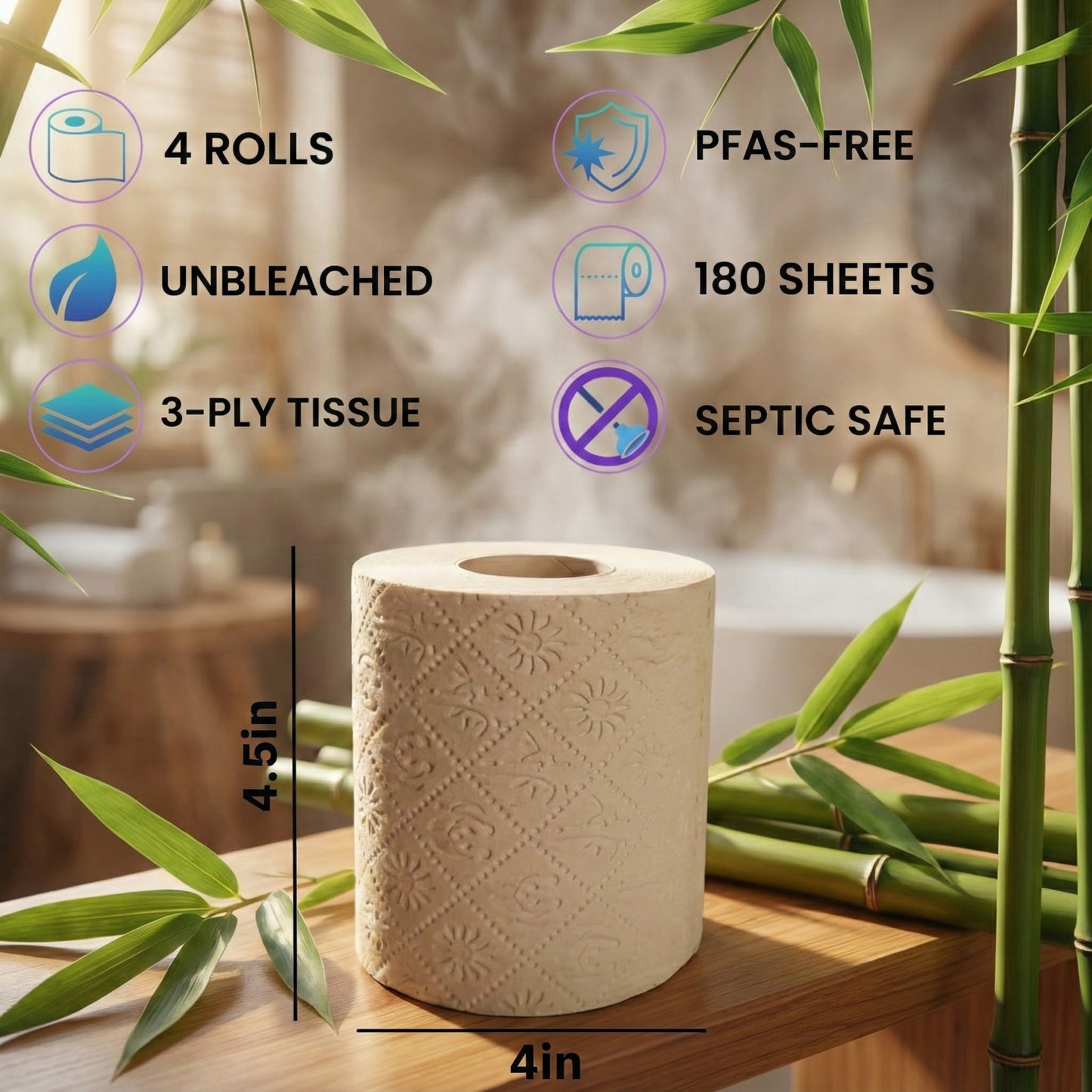 Bamboo Toilet Paper