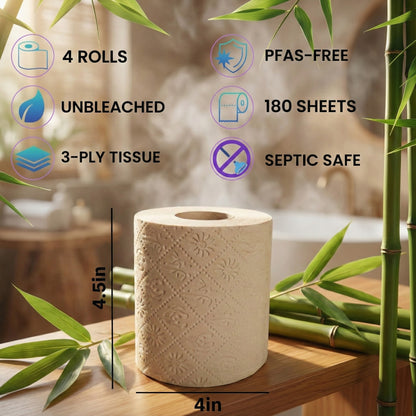 Bamboo Toilet Paper
