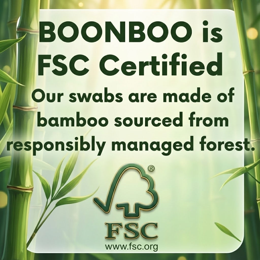 Bamboo Cotton Swabs