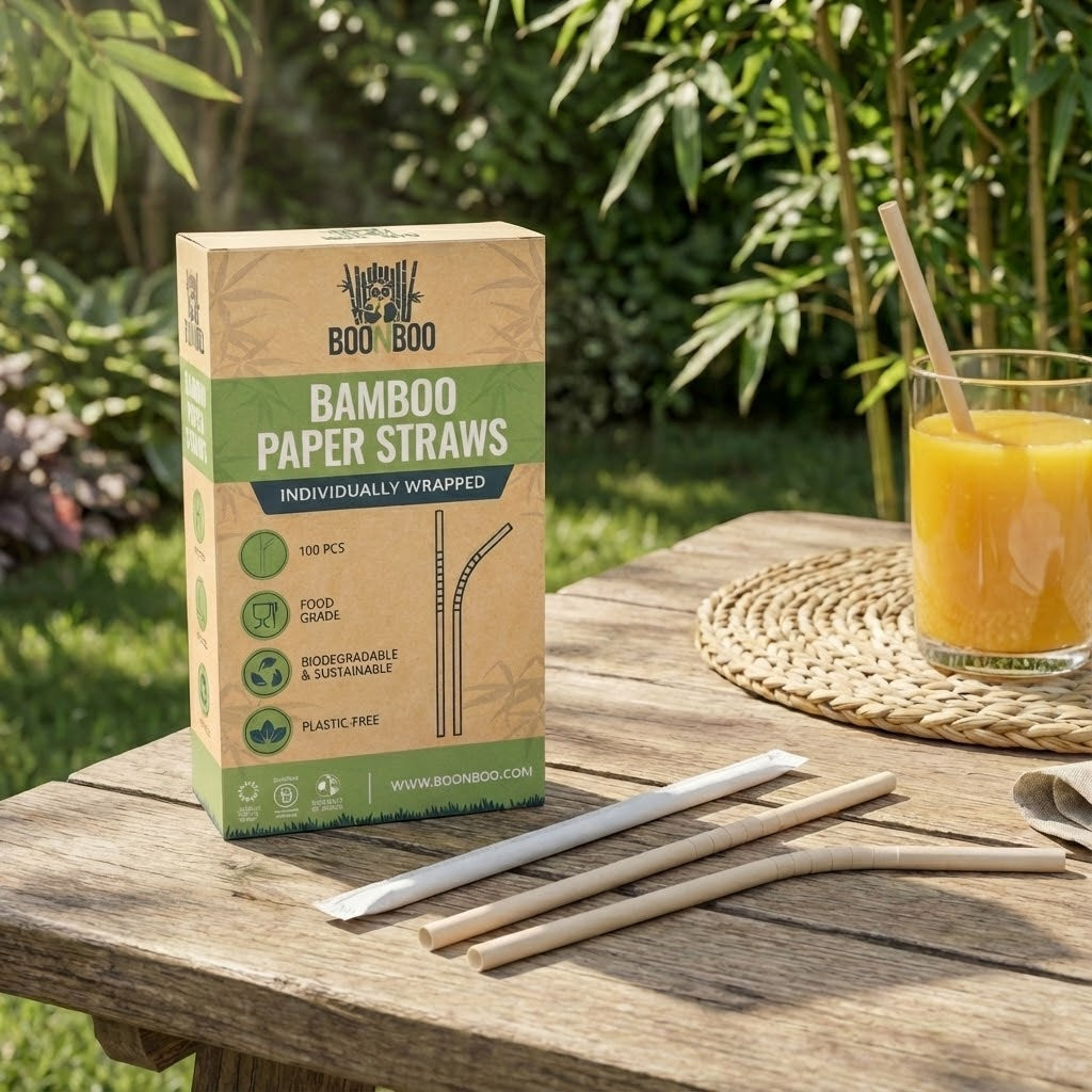 Bamboo Drinking Straws – Biodegradable