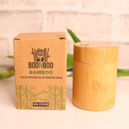 Bamboo Toothpicks – Storage Box